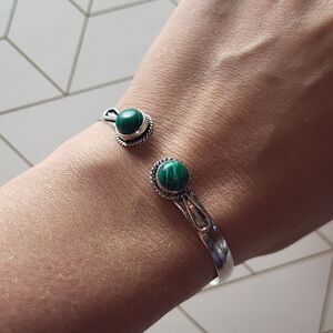Vintage Malachite Bracelet